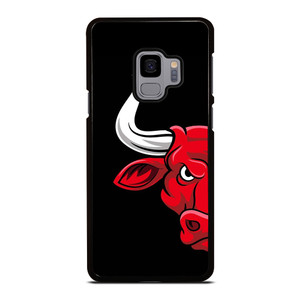 CHICAGO BULLS FACE LOGO Samsung Galaxy S9 Case CHICAGO BULLS FACE LOGO Samsung Galaxy S9 Case