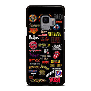 CLASSIC ROCK BAND LOGO Samsung Galaxy S9 Case CLASSIC ROCK BAND LOGO Samsung Galaxy S9 Case