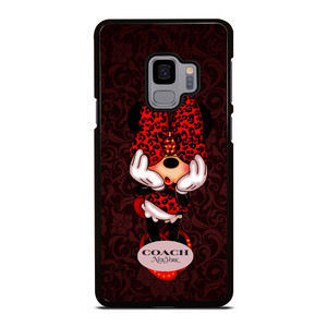 COACH MINNIE MOUSE NEW YORK Samsung Galaxy S9 Case COACH MINNIE MOUSE NEW YORK Samsung Galaxy S9 Case