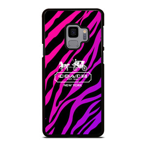 COACH NEW YORK BLACK VIOLET Samsung Galaxy S9 Case COACH NEW YORK BLACK VIOLET Samsung Galaxy S9 Case