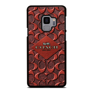 COACH NEW YORK BROWN Samsung Galaxy S9 Case