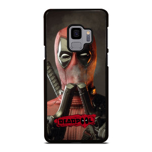 DEADPOLL POTRAIT DOUUBLE PISTOLS Samsung Galaxy S9 Case DEADPOLL POTRAIT DOUUBLE PISTOLS Samsung Galaxy S9 Case