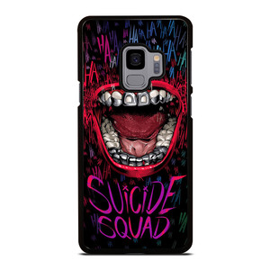 JOKER COMIC SUICIDE SQUAD HAHAHA Samsung Galaxy S9 Case