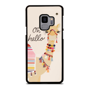 KATE SPADE CAMEL OH HELLO Samsung Galaxy S9 Case