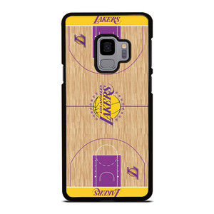 LA LAKERS BASKETBALL FIELD Samsung Galaxy S9 Case