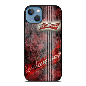 BUDWEISER BEER LOGO GRUNGE iPhone 13 Case BUDWEISER BEER LOGO GRUNGE iPhone 13 Case