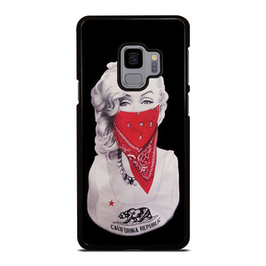 MARILYN MONROE RED BANDANA GANGSTER Samsung Galaxy S9 Case MARILYN MONROE RED BANDANA GANGSTER Samsung Galaxy S9 Case