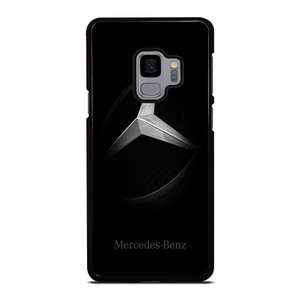 MERCEDES BENZ SIMPLE ELEGANT LOGO BLACK Samsung Galaxy S9 Case
