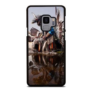 NATIVE AMERICAN INDIAN FEATHERS Samsung Galaxy S9 Case NATIVE AMERICAN INDIAN FEATHERS Samsung Galaxy S9 Case