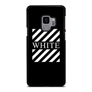 OFF WHITE LOGO CENTER STRIPE Samsung Galaxy S9 Case