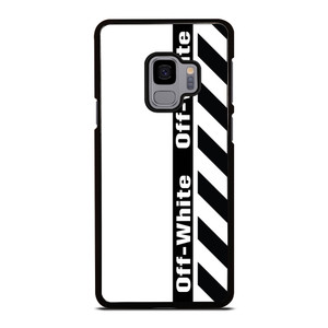 OFF WHITE LOGO VERTICAL Samsung Galaxy S9 Case