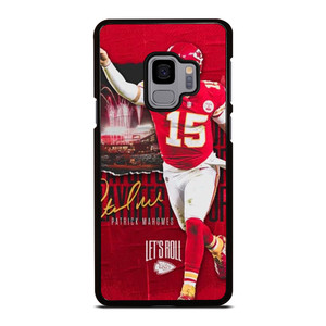 PATRICK MAHOMES KC CHIEFS Samsung Galaxy S9 Case PATRICK MAHOMES KC CHIEFS Samsung Galaxy S9 Case