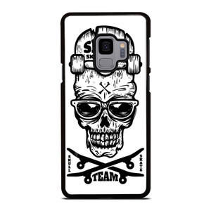 SKULL SKATEBOARD TEAM LOGO Samsung Galaxy S9 Case