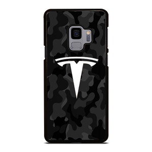 TESLA MOTORS LOGO CAMO Samsung Galaxy S9 Case
