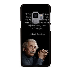 THE GENIUS ALBERT EINSTEIN QUOTE Samsung Galaxy S9 Case
