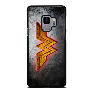 WONDER WOMAN GOLDEN LOGO Samsung Galaxy S9 Case WONDER WOMAN GOLDEN LOGO Samsung Galaxy S9 Case