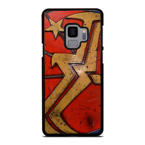 WONDER WOMAN SHIELD LOGO Samsung Galaxy S9 Case WONDER WOMAN SHIELD LOGO Samsung Galaxy S9 Case