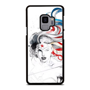 WONDER WOMAN SKETCH Samsung Galaxy S9 Case WONDER WOMAN SKETCH Samsung Galaxy S9 Case