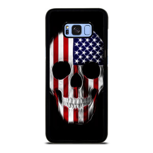 AMERICAN FLAG SKULL METAL Samsung Galaxy S8 Plus Case AMERICAN FLAG SKULL METAL Samsung Galaxy S8 Plus Case