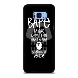 BAPE BLACK SKULL STUSSY Samsung Galaxy S8 Plus Case BAPE BLACK SKULL STUSSY Samsung Galaxy S8 Plus Case