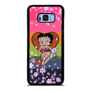 BETTY BOOP PINK FLOWER Samsung Galaxy S8 Plus Case BETTY BOOP PINK FLOWER Samsung Galaxy S8 Plus Case