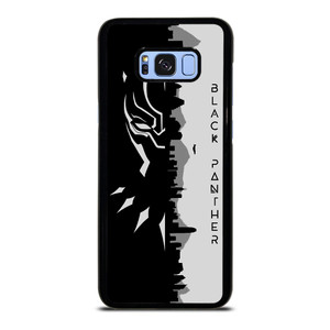 BLACK PANTHER BLACK WHITE FAN ART Samsung Galaxy S8 Plus Case BLACK PANTHER BLACK WHITE FAN ART Samsung Galaxy S8 Plus Case