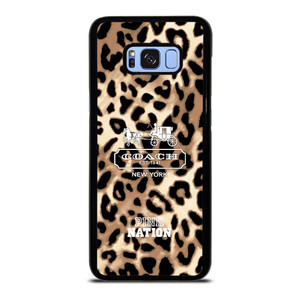 COACH NEW YORK PINK NATION LEPOARD Samsung Galaxy S8 Plus Case COACH NEW YORK PINK NATION LEPOARD Samsung Galaxy S8 Plus Case