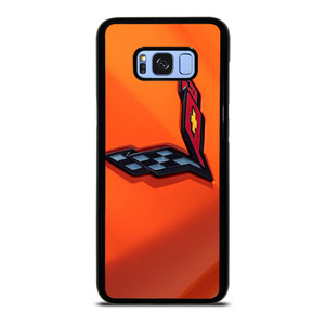 CORVETTE ORANGE LOGO Samsung Galaxy S8 Plus Case CORVETTE ORANGE LOGO Samsung Galaxy S8 Plus Case
