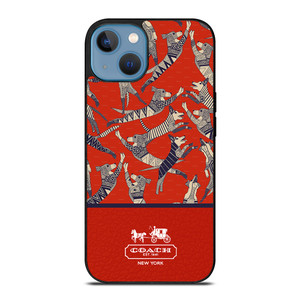 COACH NEW YORK DOG PARTY iPhone 13 Case