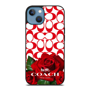COACH NEW YORK FLOWER 4 iPhone 13 Case