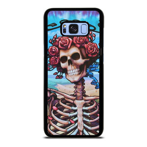 GRATEFUL DEAD SKULL BLUE LIGHT Samsung Galaxy S8 Plus Case GRATEFUL DEAD SKULL BLUE LIGHT Samsung Galaxy S8 Plus Case
