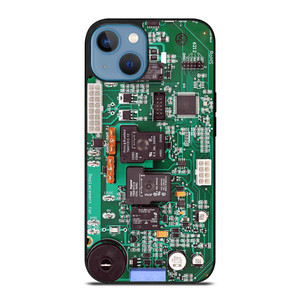 COMPUTER MOTHERBOARD CIRCUIT BOARD iPhone 13 Case
