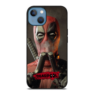 DEADPOLL POTRAIT DOUUBLE PISTOLS iPhone 13 Case