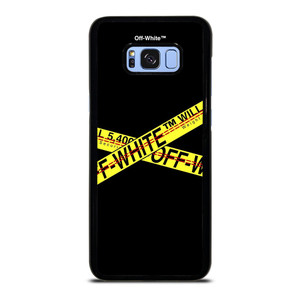 OFF WHITE LOGO STRIP Samsung Galaxy S8 Plus Case