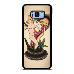 SNAKE CHAMER SAILOR JERRY TATTOO Samsung Galaxy S8 Plus Case