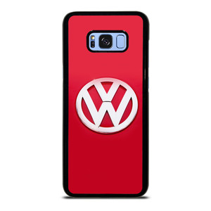 VW VOLKSWAGEN LOGO RED Samsung Galaxy S8 Plus Case VW VOLKSWAGEN LOGO RED Samsung Galaxy S8 Plus Case