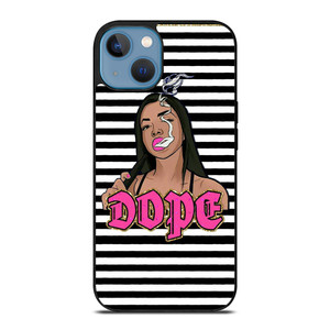 DOPE CIGAR GIRL STRIPE iPhone 13 Case