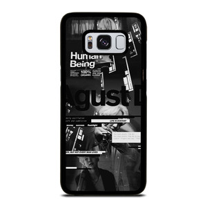AGUST D BTS NEW ALBUM Samsung Galaxy S8 Case AGUST D BTS NEW ALBUM Samsung Galaxy S8 Case