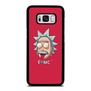 ALBERT EINSTEIN RICK AND MORTY Samsung Galaxy S8 Case ALBERT EINSTEIN RICK AND MORTY Samsung Galaxy S8 Case