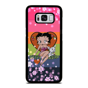 BETTY BOOP PINK FLOWER Samsung Galaxy S8 Case BETTY BOOP PINK FLOWER Samsung Galaxy S8 Case