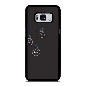 BLACK LIGHT BULBS MINIMALISTIC Samsung Galaxy S8 Case BLACK LIGHT BULBS MINIMALISTIC Samsung Galaxy S8 Case