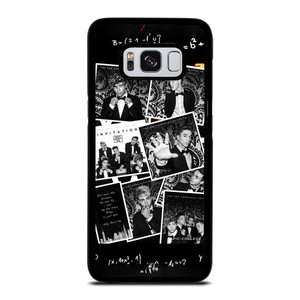 BLACK WHITE WHY DON'T WE Samsung Galaxy S8 Case BLACK WHITE WHY DON'T WE Samsung Galaxy S8 Case