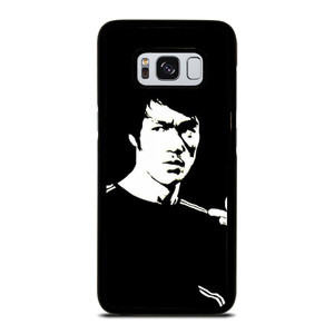 BRUCE LEE BLACK WHITE Samsung Galaxy S8 Case BRUCE LEE BLACK WHITE Samsung Galaxy S8 Case