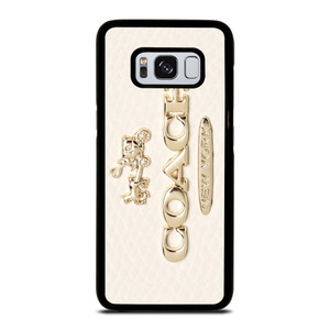 COACH PINK PATTERN MATE Samsung Galaxy S8 Case COACH PINK PATTERN MATE Samsung Galaxy S8 Case