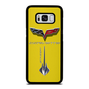 Corvette Stingray C7 Yellow Samsung Galaxy S8 Case Corvette Stingray C7 Yellow Samsung Galaxy S8 Case