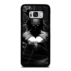 CRACKED OUT GLASS BATMAN THE DARK KNIGHT 3 Samsung Galaxy S8 Case