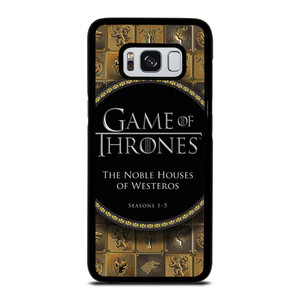 GAME OF THRONES THE NOBLE HOUSES OF WESTEROS Samsung Galaxy S8 Case GAME OF THRONES THE NOBLE HOUSES OF WESTEROS Samsung Galaxy S8 Case