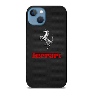FERRARI LOGO RED CARBON iPhone 13 Case