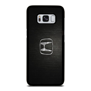 HONDA CHROME LOGO LEATHER Samsung Galaxy S8 Case