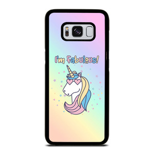 I'M FABULOUS UNICORN Samsung Galaxy S8 Case I'M FABULOUS UNICORN Samsung Galaxy S8 Case